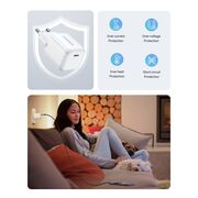 Incarcator USB-C, GaN, Fast Charging, 20W, 3A, QC4.0+ - Ugreen Nexode CD318 (15324) - White