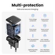 Incarcator USB-C, GaN, Fast Charging, 20W, 3A, QC4.0+ - Ugreen Nexode CD318 (90664) - Grey