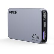Incarcator pentru Priza USB, 2x Type-C, GaN, Fast Charging, 65W, 3A, PD3.0, QC4.0+ - Ugreen Nexode Pro X753 (25356) - Grey