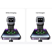 Incarcator cu Display LED, USB, 2x Type-C, GaN, Fast Charging, 65W, 3A, QC4.0+ - Ugreen Uno RG CD361 (25685B) - Black