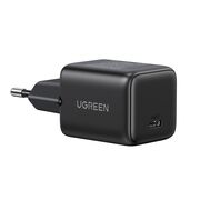 Incarcator USB-C, GaN, Fast Charging, 30W, QC4, 5V/3A - Ugreen X513 (65007) - Black