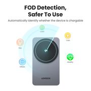 Incarcator fara Fir 2in1, 20W, 3A - Ugreen W706 (45023) - Black