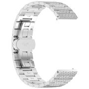 Curea pentru smartwatch Huawei Watch GT 4 (46mm) / Gt 4 Pro (46mm) / GT 2 (46mm) / GT 2 Pro / GT 3 Pro (46mm) / GT 3 / Ultimate  - Stainless Steel - latime 22 mm Argintiu
