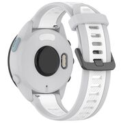 Curea pentru smartwatch Huawei Watch GT 4 (46mm) / Gt 4 Pro (46mm) / GT 2 (46mm) / GT 2 Pro / GT 3 Pro (46mm) / GT 3 / Ultimate  - din silicon rezistent - latime 22 mm Alb