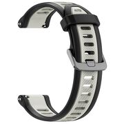 Curea pentru smartwatch Huawei Watch GT 4 (46mm) / Gt 4 Pro (46mm) / GT 2 (46mm) / GT 2 Pro / GT 3 Pro (46mm) / GT 3 / Ultimate  - din silicon rezistent - latime 22 mm Gri