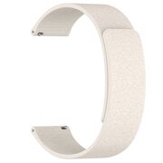Curea pentru smartwatch Samsung Galaxy Watch 7 / 6 / 5 / 4/ Active 2, Huawei Watch GT 3 (42mm)/GT 3 Pro (43mm) / GT 4 (41mm) / GT 4 Pro (43mm) - silicon confortabil - latime 20 mm Bej