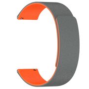 Curea pentru smartwatch Samsung Galaxy Watch 7 / 6 / 5 / 4/ Active 2, Huawei Watch GT 3 (42mm)/GT 3 Pro (43mm) / GT 4 (41mm) / GT 4 Pro (43mm) - silicon confortabil - latime 20 mm Portocaliu