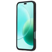 Husa de protectie pentru  Honor 400 Lite premium cu inel stand rotativ, suport magnetic si bumper anti-alunecare - Negru