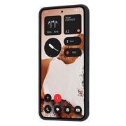 Husa pentru  Nothing CMF Phone 2 Pro Liquid Silicone, subțire, captusita cu microfibra, anti amprentă, protectie cameră foto, Negru