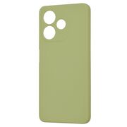 Husa pentru  Oppo A5 Pro 5G Liquid Silicone, subțire, captusita cu microfibra, anti amprentă, protectie cameră foto, Verde