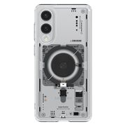Husa pentru  Samsung Galaxy S25 Edge Spigen - Ultra Hybrid MagSafe Neo One - Alb