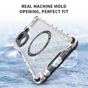 Husa pentru  Xiaomi Redmi A5 4G Cyber Shield Bumper, Compatibila MagSafe, Antishock reinforced corners si margini intarite - Clear