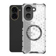 Husa pentru  Xiaomi Redmi A5 4G Cyber Shield Bumper, Compatibila MagSafe, Antishock reinforced corners si margini intarite - Clear