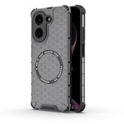Husa pentru  Xiaomi Redmi A5 4G Cyber Shield Bumper, Compatibila MagSafe, Antishock reinforced corners si margini intarite - Negru