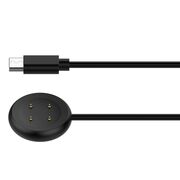 Incarcator pentru Google Pixel Watch 3 (41mm, 45mm) / 2 / Fitbit Ace LTE, Type-C - negru