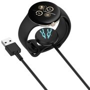 Incarcator pentru Google Pixel Watch3 (41mm, 45mm) / 2 / Fitbit Ace LTE, USB - negru