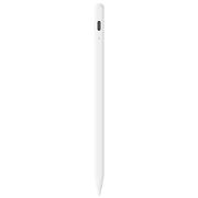 Stylus Pen pentru Tableta, Bluetooth, Type-C, 130mAh, 5V, 0.2A, Palm Rejection, Tilt Pressure Sense  - Techsuit (AC10-CP) - White