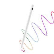 Stylus Pen pentru Tableta, Bluetooth, Type-C, 130mAh, 5V, 0.2A, Palm Rejection, Tilt Pressure Sense  - Techsuit (AX10) - White