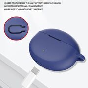 Husa Oppo Enco Air4 Pro Techsuit Silicone Case, negru