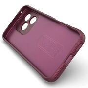 Husa pentru  Honor 400 Lite Liquid Silicone, Microfibre Lining, Non-Slip Airbag Design, Bordeaux