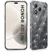 Husa pentru  Honor 400 Lite cu sclipici Liquid Crystal Glitter, Transparent