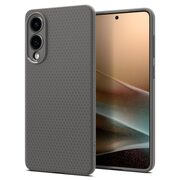 Husa premium pentru  Samsung Galaxy S25 Edge Spigen - Liquid Air - Gri