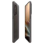 Husa premium pentru  Samsung Galaxy S25 Edge Spigen - Liquid Air - Gri