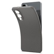 Husa premium pentru  Samsung Galaxy S25 Edge Spigen - Liquid Air - Gri