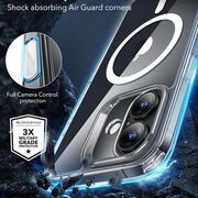 Husa premium pentru  iPhone 16 Plus compatibila MagSafe ESR - Classic Hybrid HaloLock - Clear