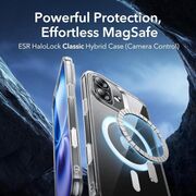 Husa premium pentru  iPhone 16 Plus compatibila MagSafe ESR - Classic Hybrid HaloLock - Clear