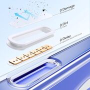 Husa premium pentru  iPhone 16 Plus compatibila MagSafe ESR - Classic Hybrid HaloLock Kickstand - Transparent