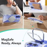 Husa premium pentru  iPhone 16 Plus compatibila MagSafe ESR - Classic Hybrid HaloLock Kickstand - Transparent