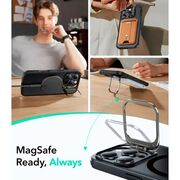Husa premium pentru  iPhone 16 Pro Max compatibila MagSafe ESR - Classic Hybrid HaloLock Kickstand - Negru mat