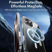 Husa premium pentru  iPhone 16 Pro compatibila MagSafe ESR - Classic Hybrid HaloLock - Clear