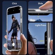 Husa premium pentru  iPhone 16 Pro compatibila MagSafe ESR - Classic Hybrid HaloLock - Transparent