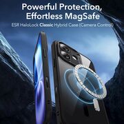 Husa premium pentru  iPhone 16 compatibila MagSafe ESR - Classic Hybrid HaloLock - Clear