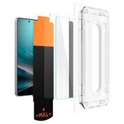 Set 2 x Folie din sticla pentru  Samsung Galaxy S25 Edge cu aplicator Spigen - Glas.tR EZ-FIT HD - clear