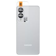 Set 2 x Folie sticla lentile foto pentru  Samsung Galaxy S25 Edge Spigen - Optik.tR EZ Fit Pro Camera Glass - negru