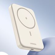 Baterie Externa fara Fir, Type-C, 10000mAh, 20W, 5V/3A - Ugreen PB561 (25208) - Beige