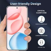 Husa pentru  Honor 400, Anti-Shock 1.5mm, cu protectie lentile, Transparent