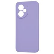 Husa pentru  Honor 400 Liquid Silicone, subțire, captusita cu microfibra, anti amprentă, protectie cameră foto, Lavanda