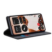 Husa tip carte pentru  Nothing CMF Phone 2 Pro Retro Business cu inchidere magnetica, Negru royal