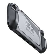 Husa de Protectie pentru Nintendo Switch 2 – Design Transparent, Colturi Intarite, Prindere Ergonomica, Acces Complet la Functii, Negru/Transparent