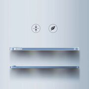 Husa pentru iPad 11 2025 Cyber Shield Crystal Clear, Protectie slim cu colturi intarite, design minimalist si elegant