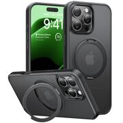 Husa pentru iPhone 16 Pro Max - Torras Ostand Pro MagSafe Series - Negru
