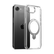 Husa pentru iPhone 16e - Torras Ostand Spin MagSafe Series - Clear