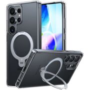 Husa pentru Samsung Galaxy S25 Ultra - Torras Ostand Spin MagSafe Series - Clear