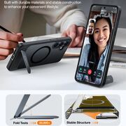 Husa pentru Samsung Galaxy S25 - Torras Pstand MagSafe - Black