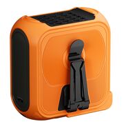 Ventilator Portabil 3 in 1 cu Power Bank WindGo, Lanterna LED, 5 Trepte de Viteză, 10000 mAh, Prindere Curea multifunctionala, acumulator reincarcabil USB-C, Afișaj LCD – Portocaliu