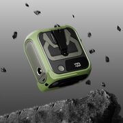 Ventilator Portabil 3 in 1 cu Power Bank WindGo, Lanterna LED, 5 Trepte de Viteză, 10000 mAh, Prindere Curea multifunctionala, acumulator reincarcabil USB-C, Afișaj LCD – Verde